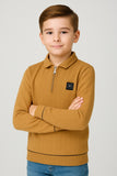 Kids Maroon Textured Shirt Soft Premium Fabric