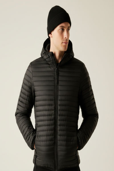 Winter 2025 Black Puffer Jacket For Men